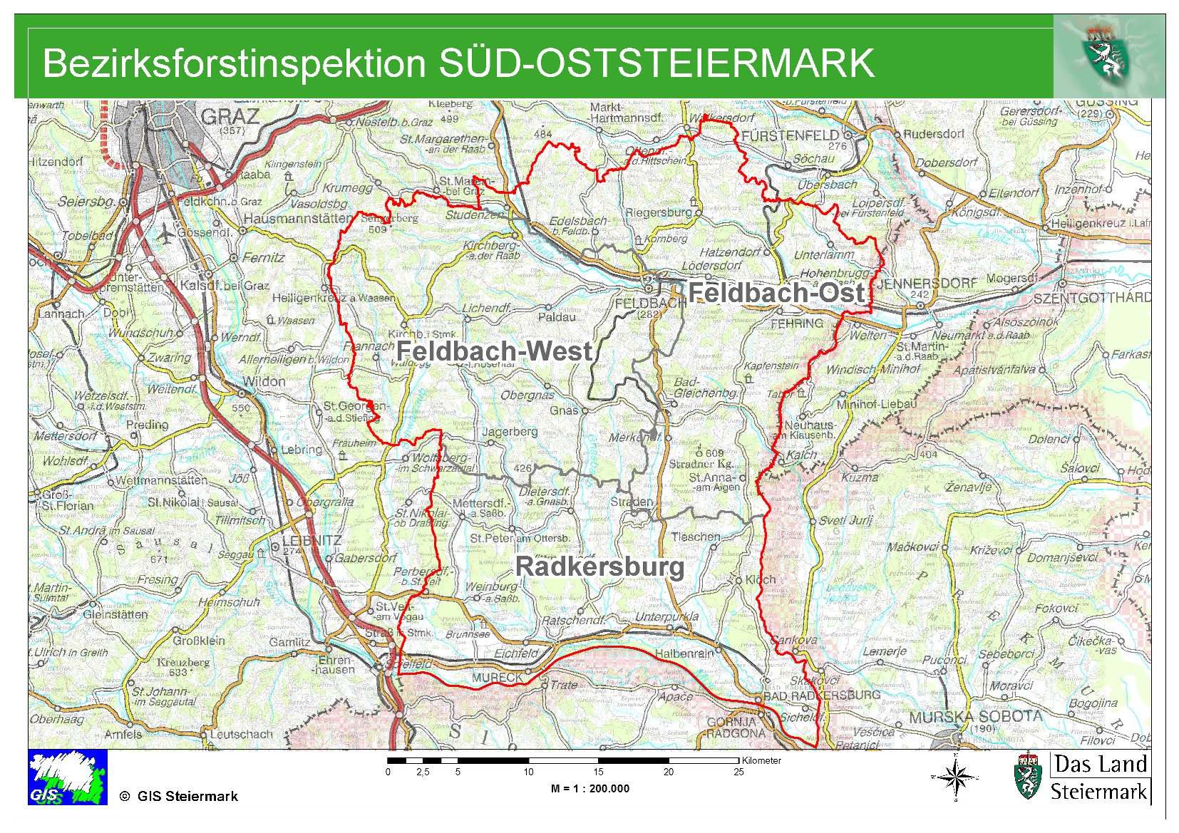 Bezirksforstinspektion Südoststeiermark - Agrar-Server Land Steiermark